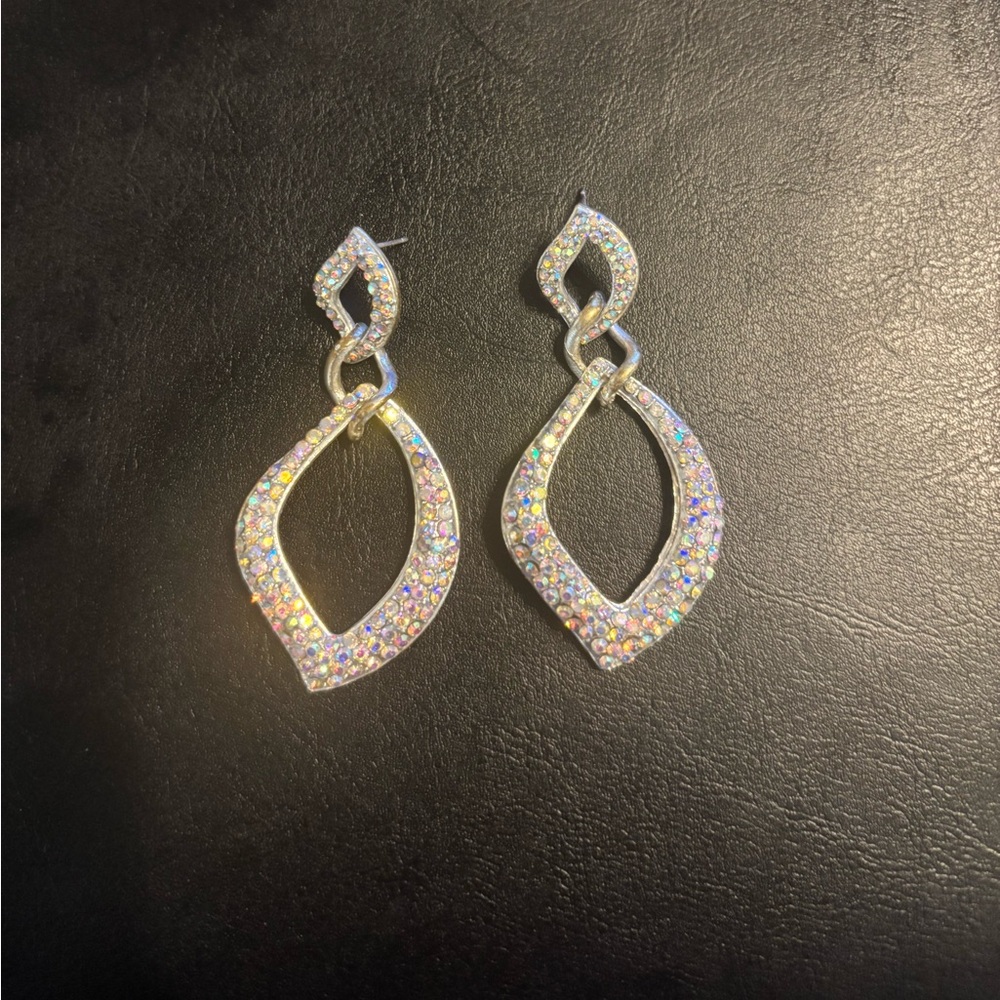 Earrings with Swarovski Crystals EUC
